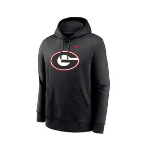Nike Men's Black Logo Hoodie